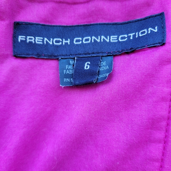 French Connection Lady Laguna Halter Dress, GUC, Size 6 - Picture 8 of 9